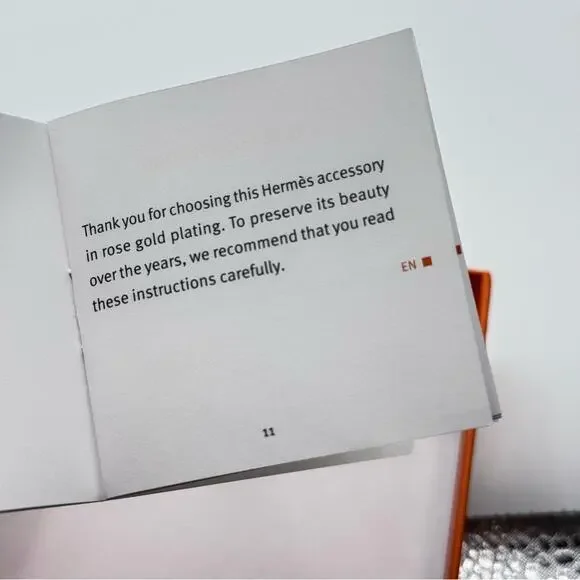 Hermes Mini Kelly Double Tour Brown Calfskin Leather Rose Gold Plated Bracelet - Picture 11 of 11